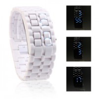 Reloj Led Deportivo - Cobra Edición (Blanco) 